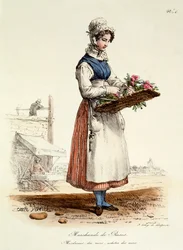 Parisian Rose Seller